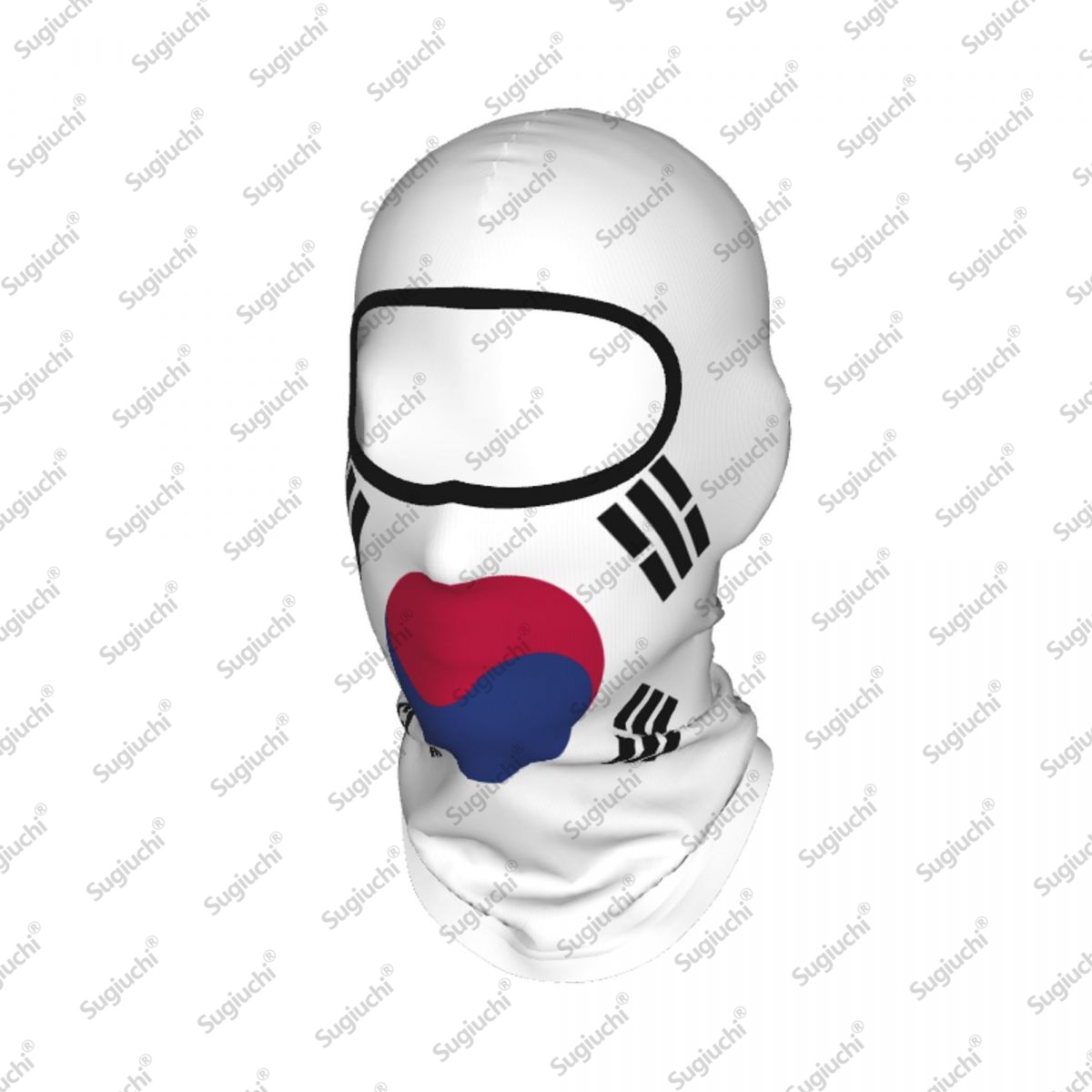 Men'S Fashion Korea - ผ้าคลุมหน้าแบบเต็มหน้าสำหรับปั่นจักรยานจากเกาหลีใต้ ป้องกันแสงแดด กันลม ระบายอากาศได้ดี ป้องกันรังสียูวี ใช้เป็นซับในหมวกกันน็อคมอเตอร์ไซค์ได้