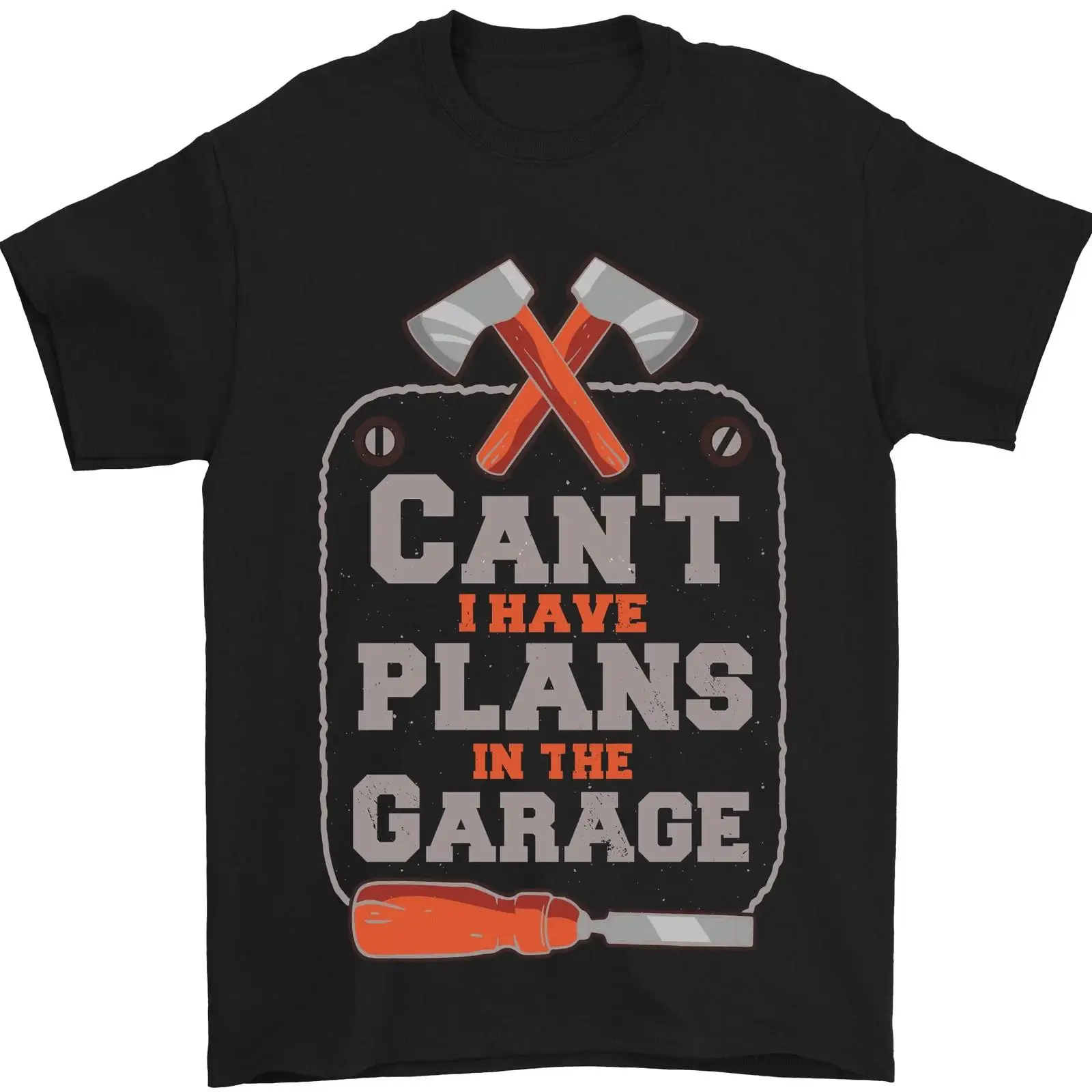 Men'S Fashion Garage - เสื้อยืด Pläne IN The Garage Tischler