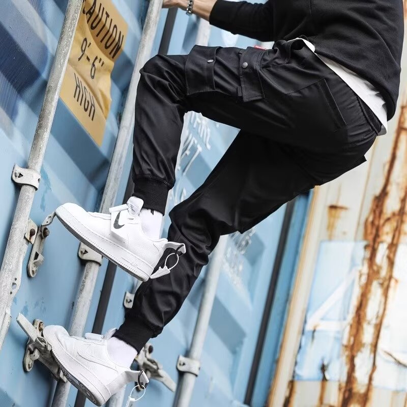 Men'S Fashion Pants 2025 - 2025 กางเกงคาร์โก้ผู้ชายใหม่,กางเกงบาง,สบายและระบายอากาศได้,ลำลองกลางแจ้ง,สวมใส่ได้,วิ่ง,ขี่จักรยาน,หลายกระเป๋า
