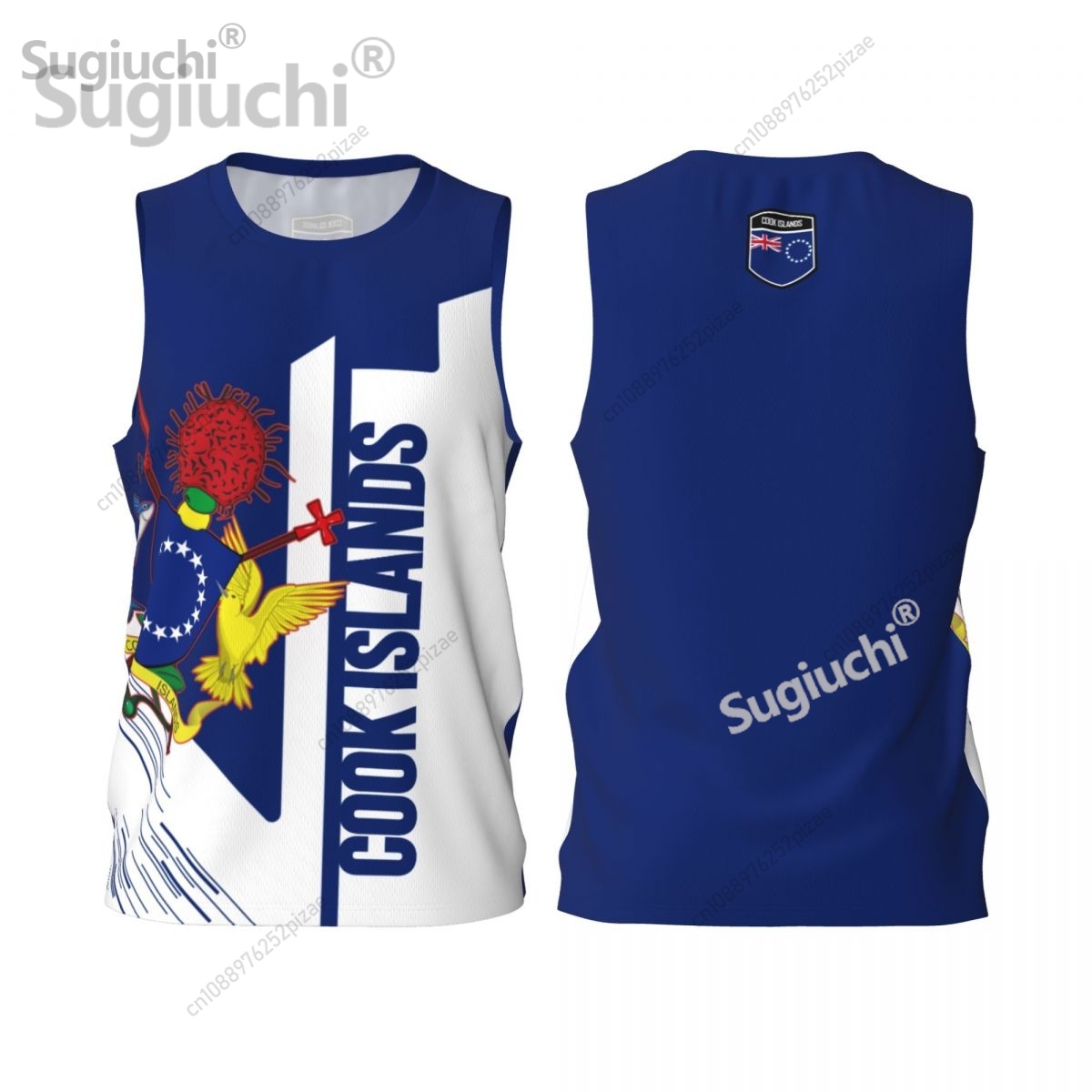 Men'S Fashion Names - CUSTOM ชื่อหมายเลข Cook Islands 3D ธงกีฬาเสื้อยืดผู้ชายเสื้อผ้า