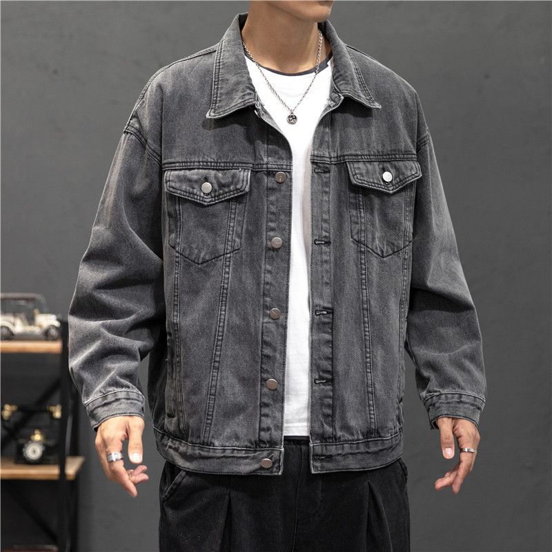 ใหม่ Denim แจ็คเก็ตผู้ชาย Vint - Bomber Jacket Men บทวิจารณ์และราคา