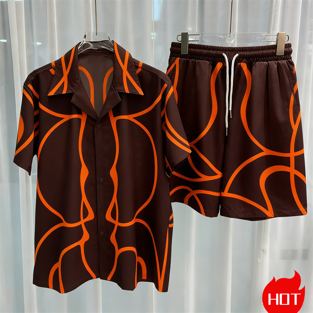 ชุดเซ็ตแฟชั่นผู้ชายพิมพ์ลายดิจ - Men'S Fashion Y2K บทวิจารณ์และราคา