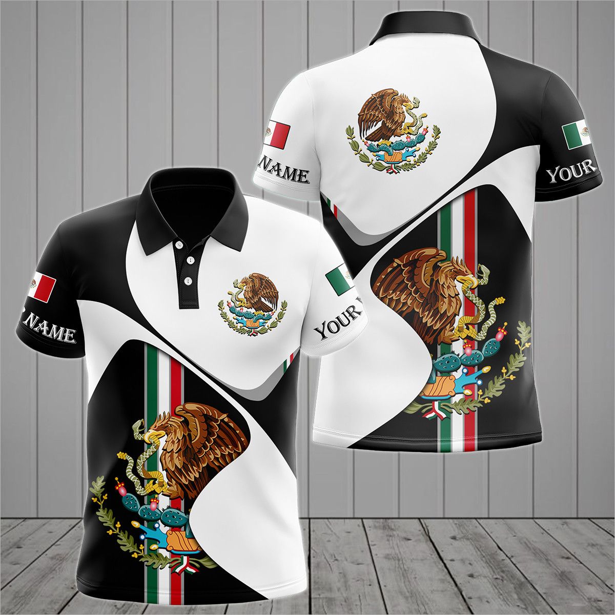 เสื้อโปโลลายกราฟิกสัญลักษณ์เม็ - Mens Fashion Mexico บทวิจารณ์และราคา