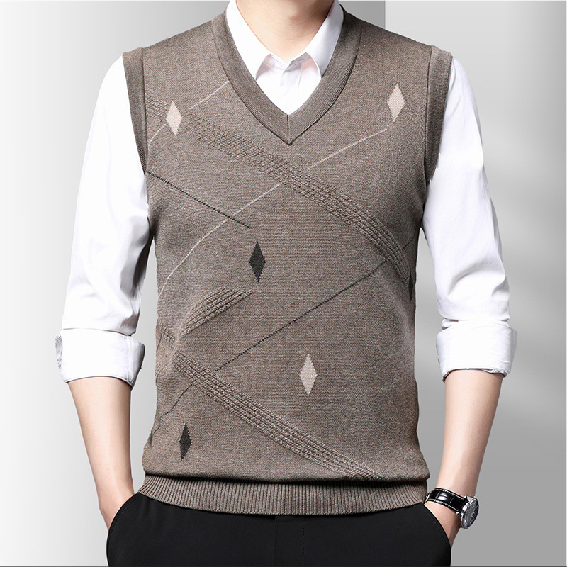 เสื้อสเวตเตอร์ลำลองแขนกุดผ้าแจ - Men'S Fashion Korea บทวิจารณ์และราคา