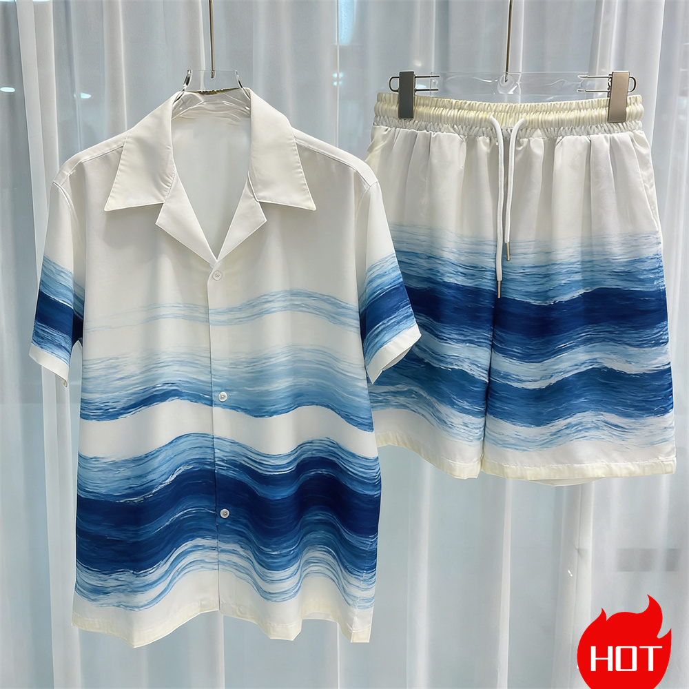 ชุดเซ็ตเสื้อผ้าผู้ชายพิมพ์ลายด - Men'S Fashion Y2K บทวิจารณ์และราคา