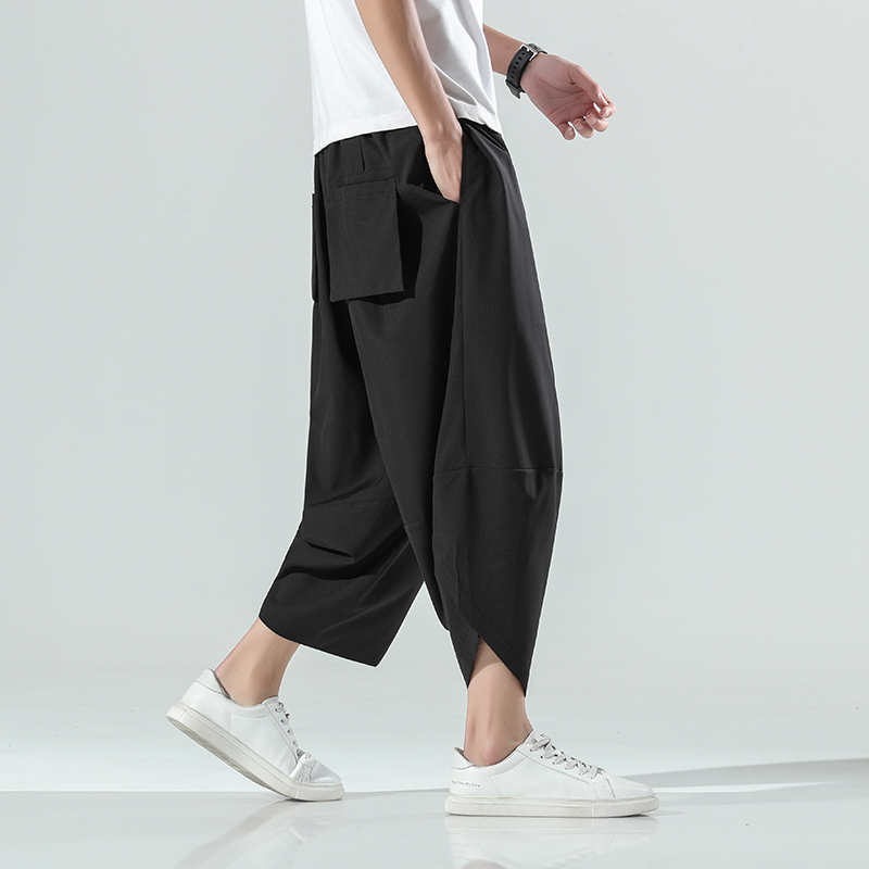 กางเกงฮาเร็มสไตล์จีนสำหรับผู้ช - Men'S Fashion Pants 2025 บทวิจารณ์และราคา