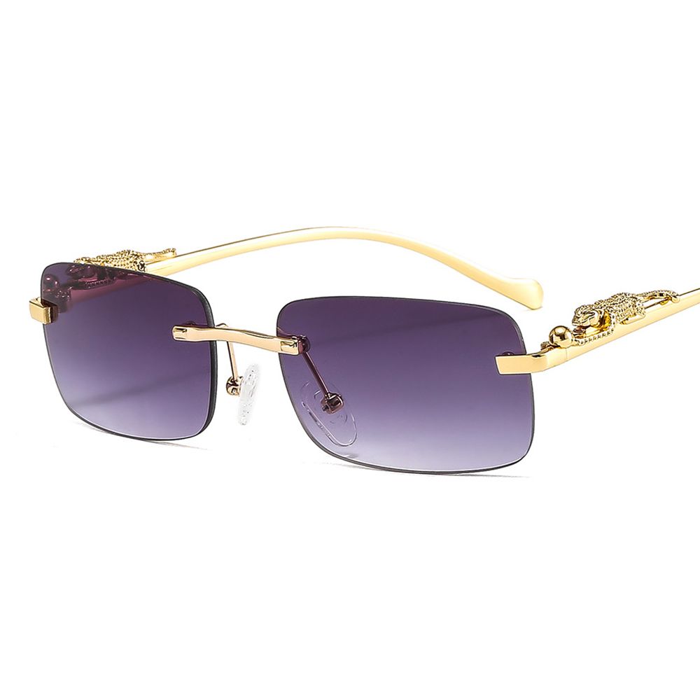 แว่นกันแดดแฟชั่นวินเทจแว่นตากั - Men'S Fashion Rimless Glasses บทวิจารณ์และราคา
