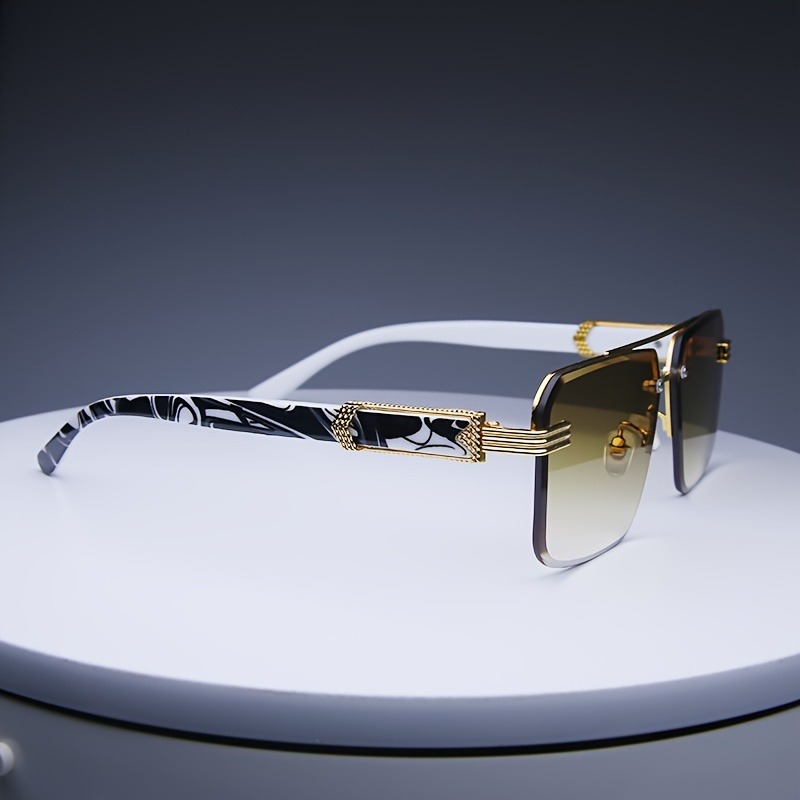 แฟชั่นผู้หญิงแว่นกันแดดไร้กรอบ - Men'S Fashion Rimless Glasses บทวิจารณ์และราคา