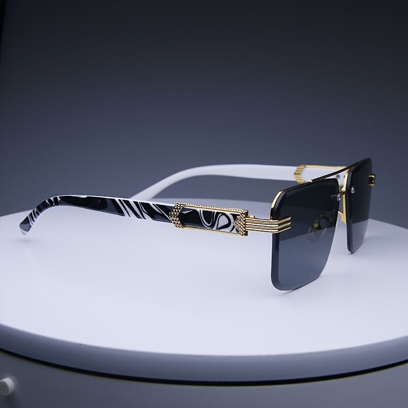 แฟชั่นผู้หญิงแว่นกันแดดไร้กรอบ - Men'S Fashion Rimless Glasses บทวิจารณ์และราคา