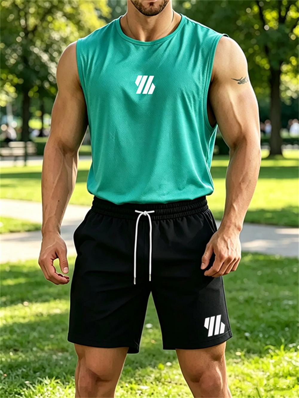 ชุดกีฬาผู้ชายแบรนด์ใหม่ปี 2026 - Mens Fashion Vest บทวิจารณ์และราคา