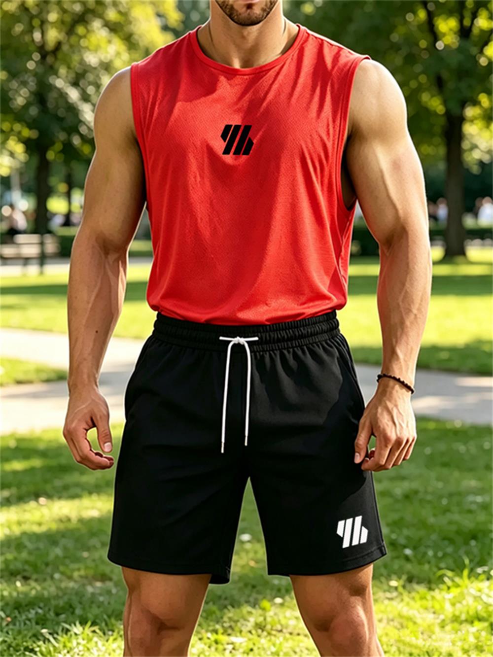 ชุดกีฬาผู้ชายแบรนด์ใหม่ปี 2026 - Mens Fashion Vest บทวิจารณ์และราคา