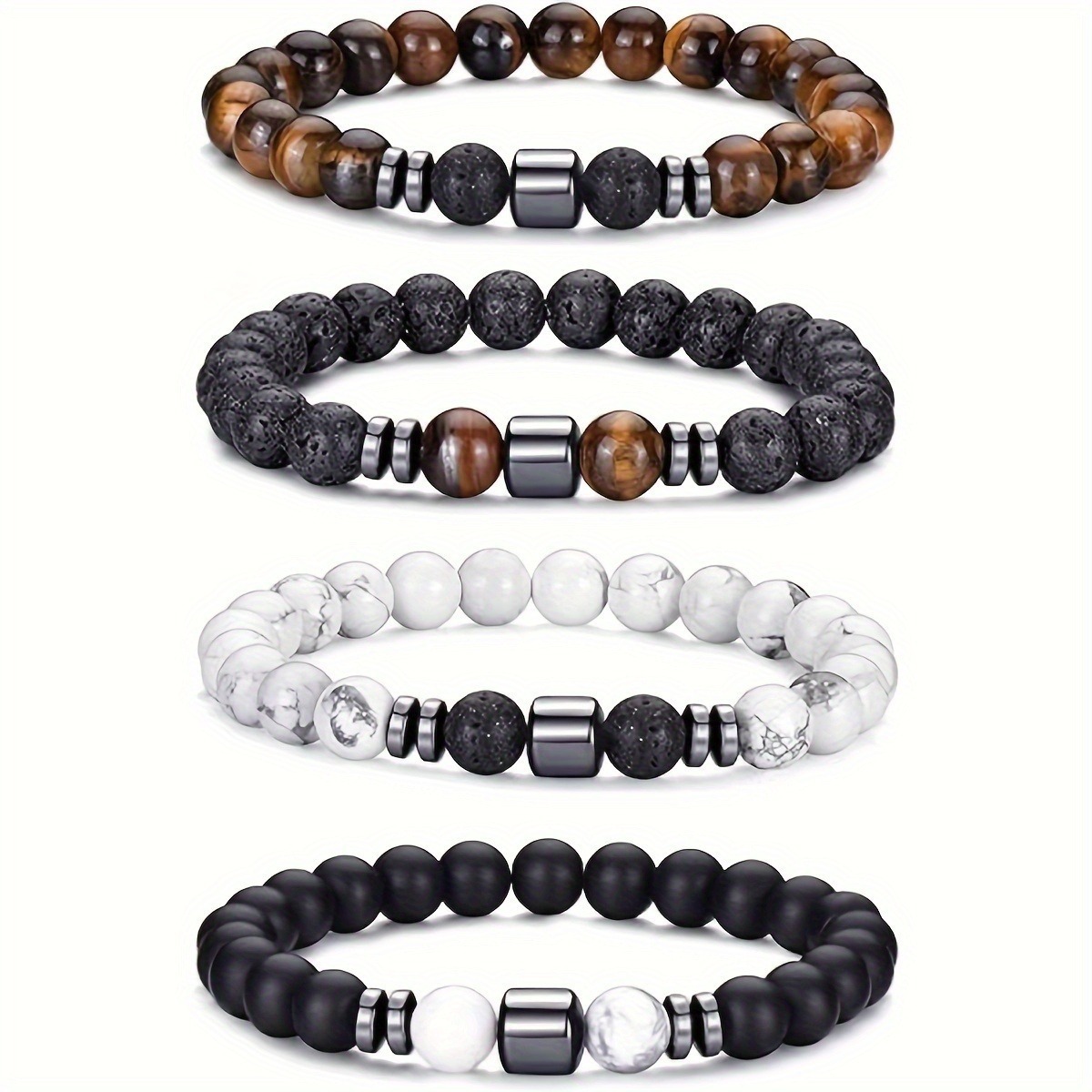 สร้อยข้อมือลูกปัดข้ามพรมแดน Am - Amazon Men'S Fashion บทวิจารณ์และราคา