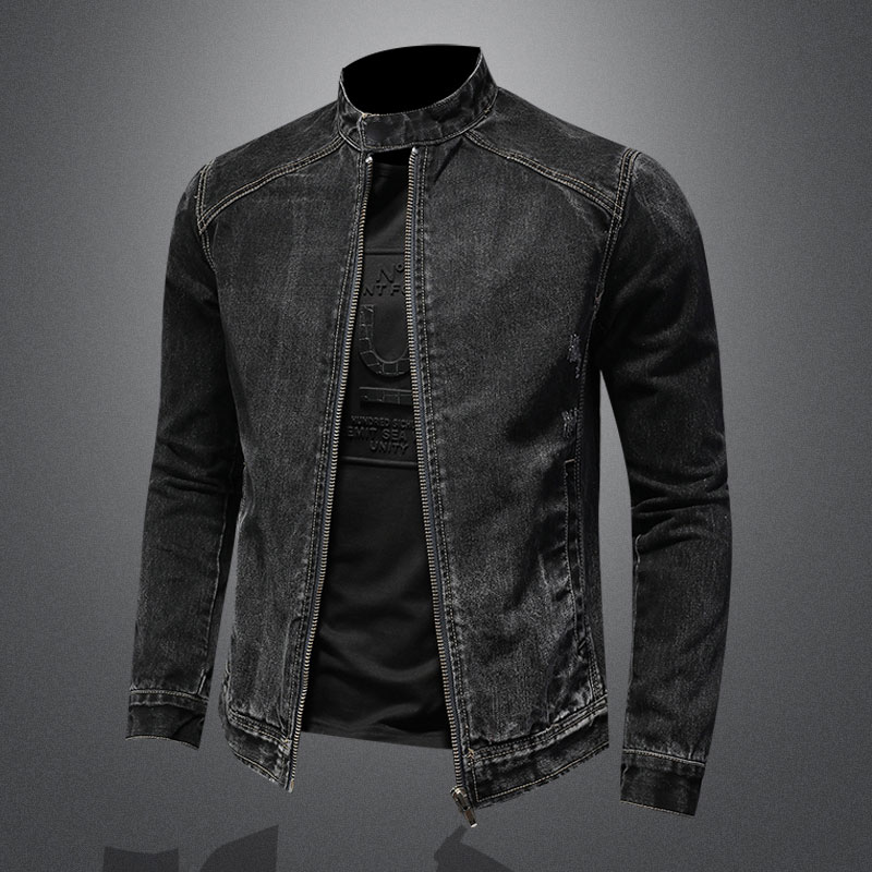 แจ็กเก็ตนักบินคอตั้งสไตล์วินเท - Bomber Jacket Men บทวิจารณ์และราคา