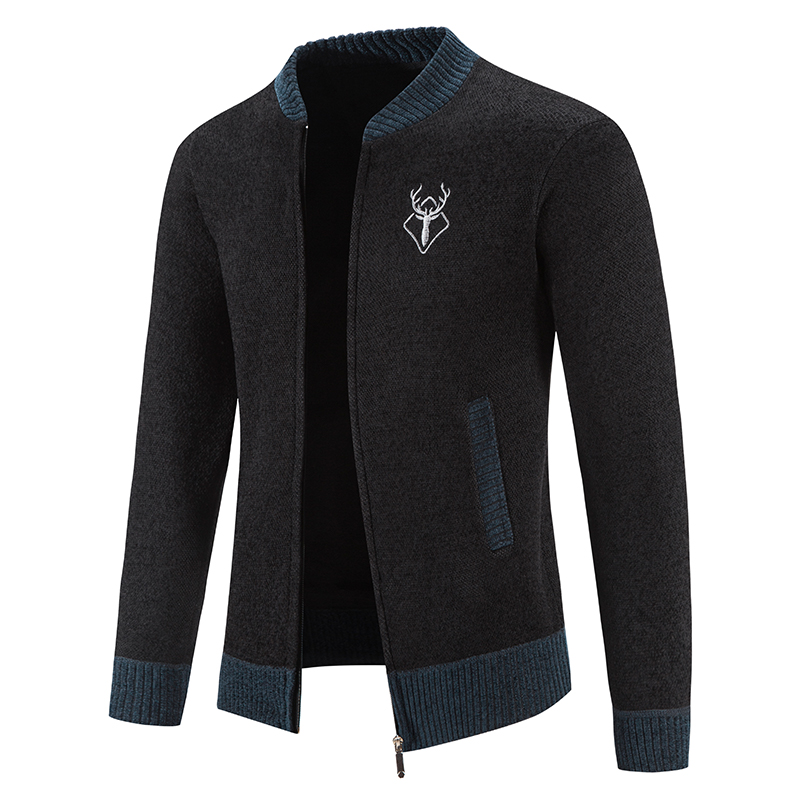 เสื้อคาร์ดิแกนถักไหมพรมผู้ชายไ - Amazon Men'S Fashion บทวิจารณ์และราคา