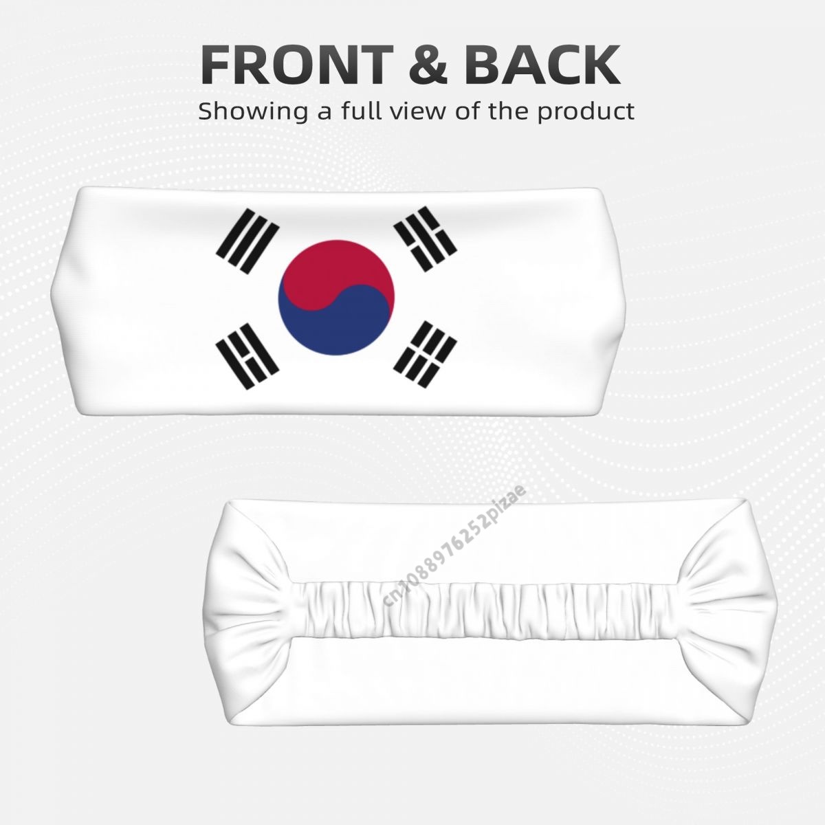 ที่คาดผมยางยืดแบบกว้างลายธงชาต - Men'S Fashion Korea บทวิจารณ์และราคา