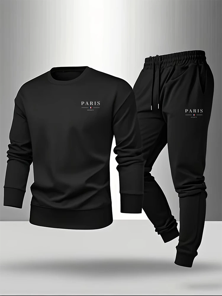 ชุดเซ็ตเสื้อและกางเกงขายาวพิมพ - Paris Fashion Men บทวิจารณ์และราคา