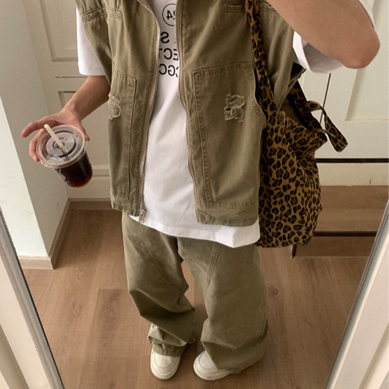 แบรนด์แฟชั่นอเมริกัน เสื้อแจ็ค - Mens Fashion Vest บทวิจารณ์และราคา