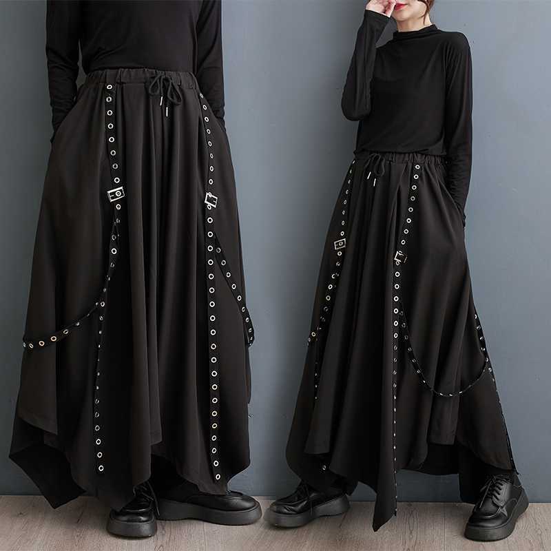 Y2k กางเกงขายาวสีดำฮาราจูกุชาย - Men'S Fashion Korea บทวิจารณ์และราคา