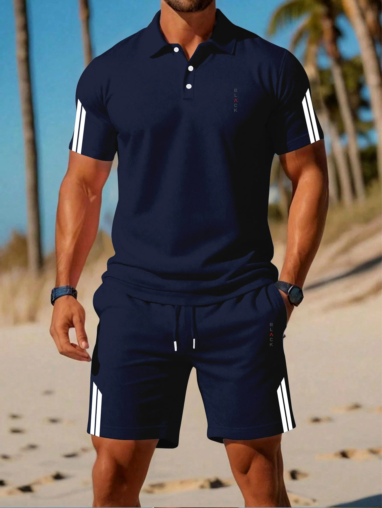 ชุดเสื้อโปโลผู้ชายใหม่สำหรับฤด - Polo Shirt Slim บทวิจารณ์และราคา