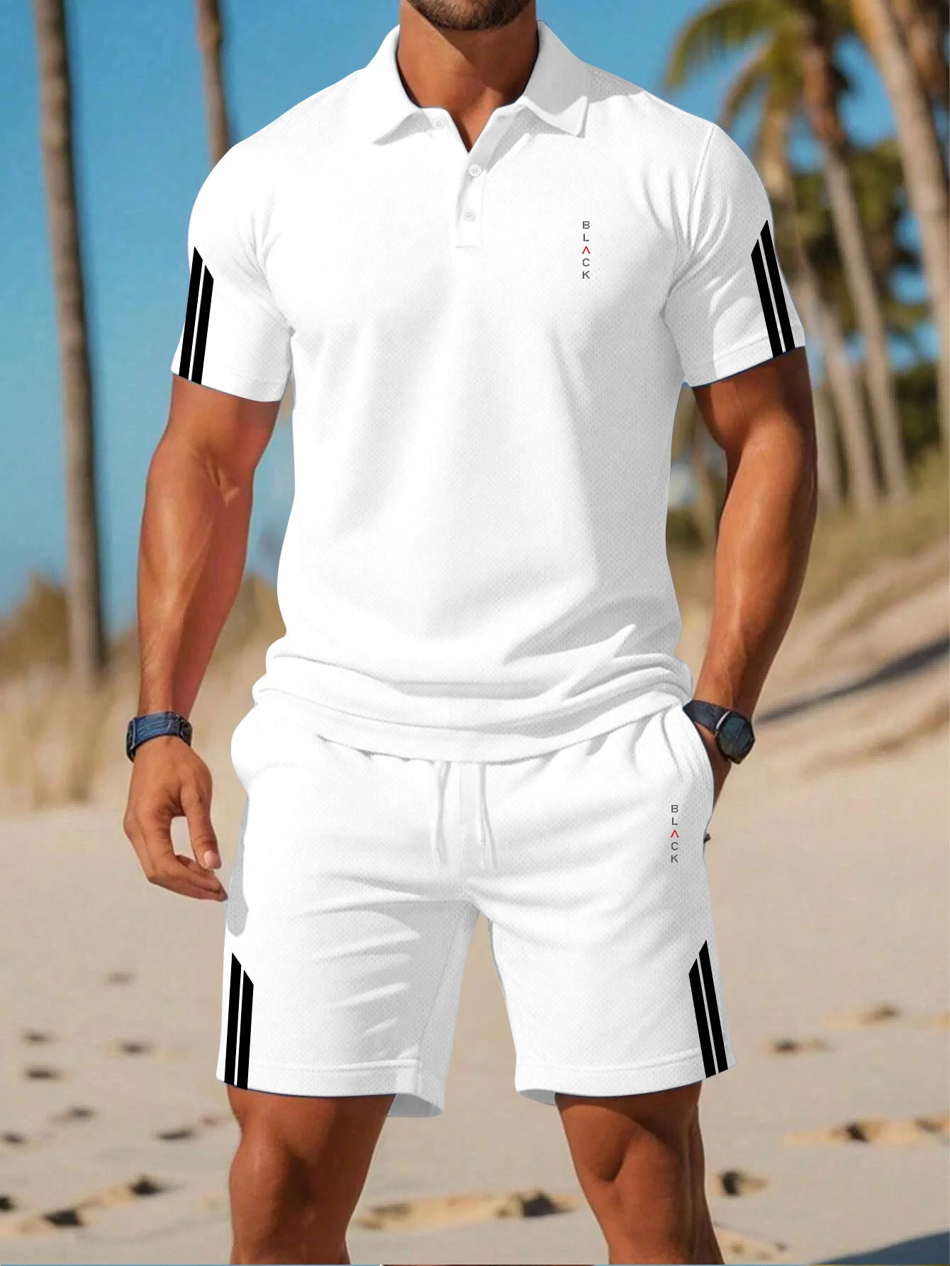 ชุดเสื้อโปโลผู้ชายใหม่สำหรับฤด - Polo Shirt Slim บทวิจารณ์และราคา