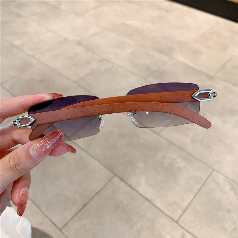 แว่นกันแดดไร้กรอบขนาดเล็ก ผู้ช - Men'S Fashion Rimless Glasses บทวิจารณ์และราคา