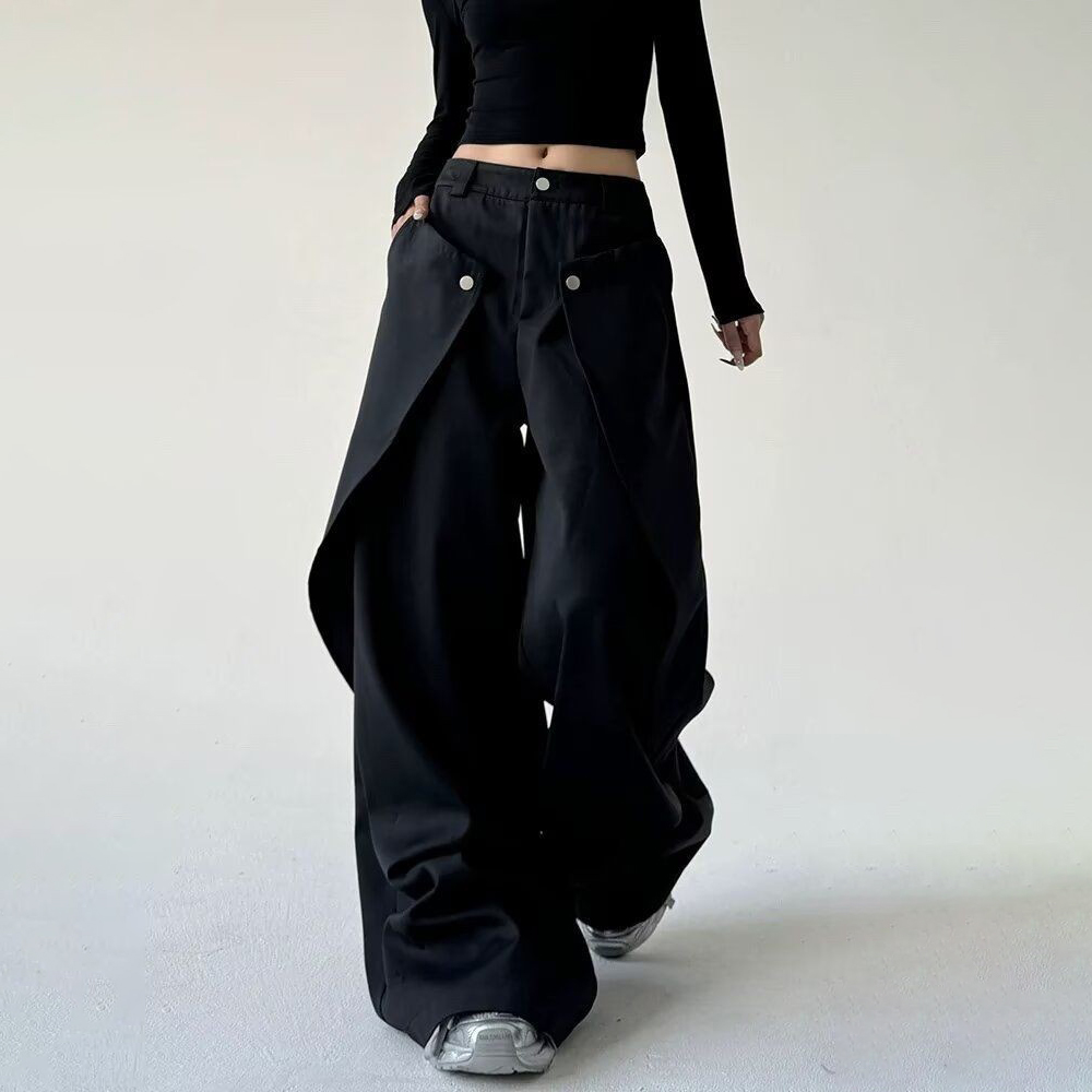 กางเกงบุรุษเย็บDouble-Layer Ca - Men'S Fashion Pants 2025 บทวิจารณ์และราคา