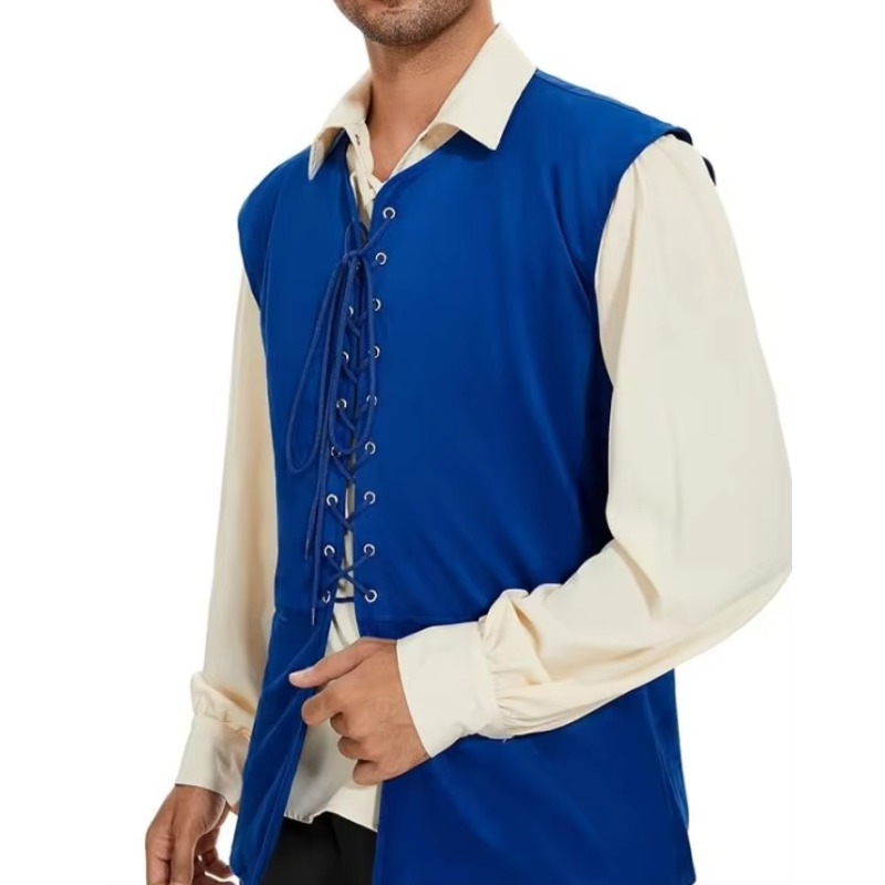 เสื้อกั๊กสไตล์ยุคกลาง ยุคเรอเน - Mens Fashion Vest บทวิจารณ์และราคา