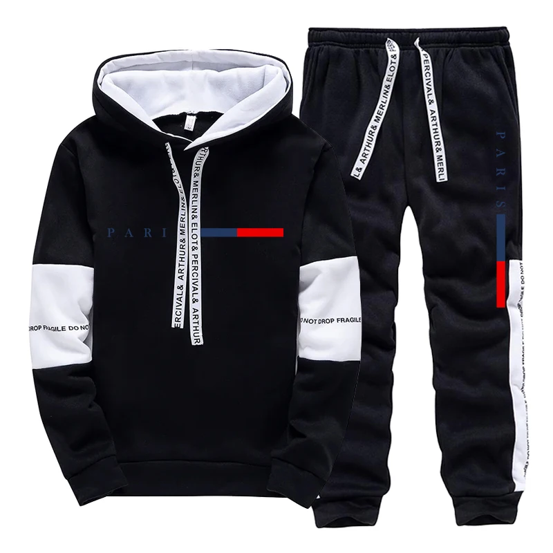 ชุดเซ็ตผู้ชาย/เสื้อฮู้ด/กางเกง - Paris Fashion Men บทวิจารณ์และราคา