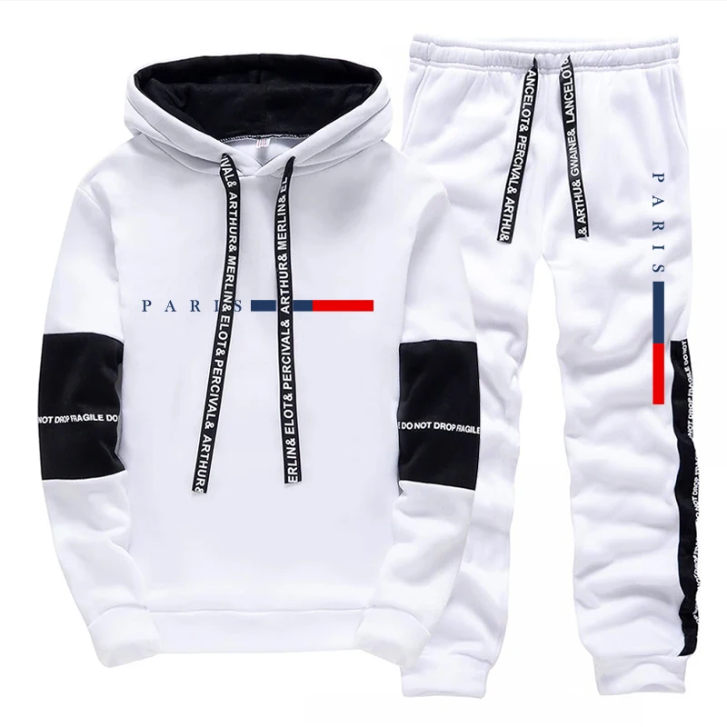 ชุดเซ็ตผู้ชาย/เสื้อฮู้ด/กางเกง - Paris Fashion Men บทวิจารณ์และราคา
