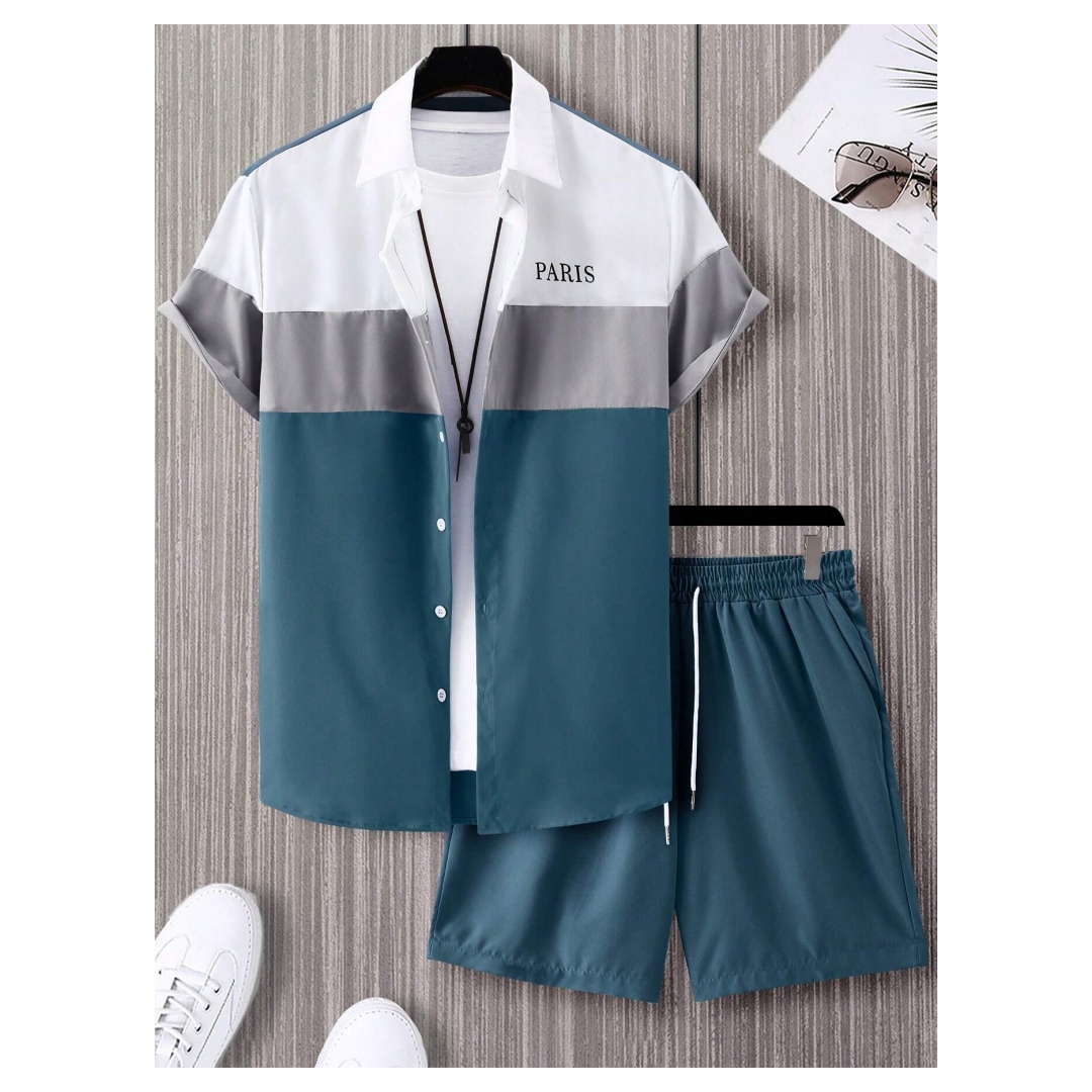 ชุดแฟชั่นผู้ชาย สีน้ำเงินและขา - Men'S Fashion Outfits บทวิจารณ์และราคา
