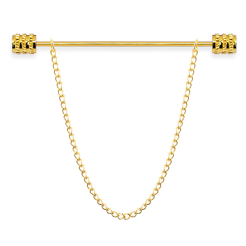 เข็มกลัดเสื้อเชิ้ตผู้ชายแบบใหม - Men'S Fashion Jewelry บทวิจารณ์และราคา